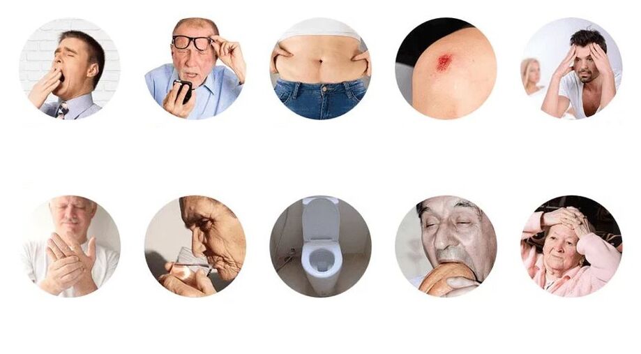 Síntomas da diabetes